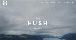 Desktop Screenshot of hushrecords.com
